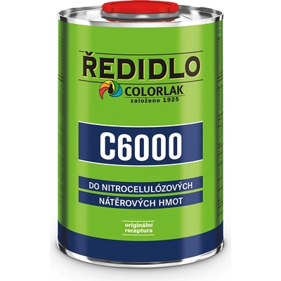 Colorlak ředidlo C6000 do nitrocelulózových nátěrových hmot 4 l