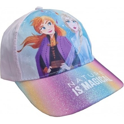 DIFUZED Dievčenská Ľadové kráľovstvo Frozen Elsa a Anna sv. ružová