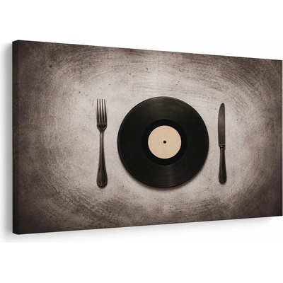 Obraz vinyl mezi příbory - 60x40