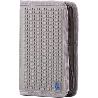 PIXIE CREW ученически несесер Сиво-синьо