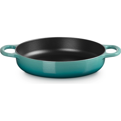 Le Creuset 20331280990422 Liatinová panvica Signature 28 cm, bleu riviera