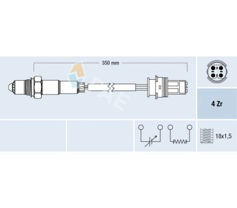 Lambda sonda FAE 77272