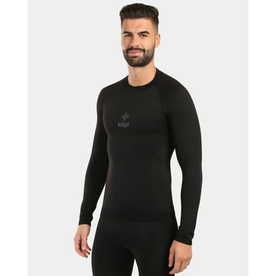 Kilpi Мъжка безшевна термо тениска с дълъг ръкав Kilpi NATHAN-M Черна Kilpi | Cheren | МЪЖЕ | XXL