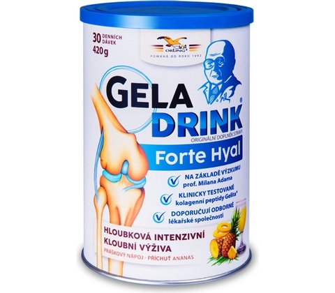 Orling Geladrink Forte Hyal Ananas 420 g