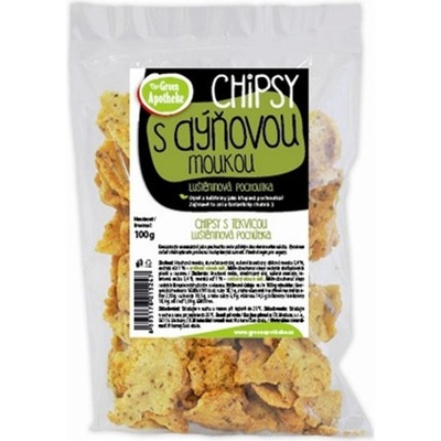 Green Apotheke Chipsy s dýňovou moukou 100 g