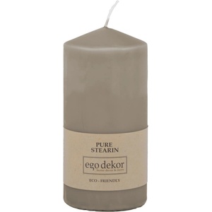 Ego dekor Кафява свещ Връх, време за горене 30 ч. Eco - Eco candles by Ego dekor (ZBC-3771030)