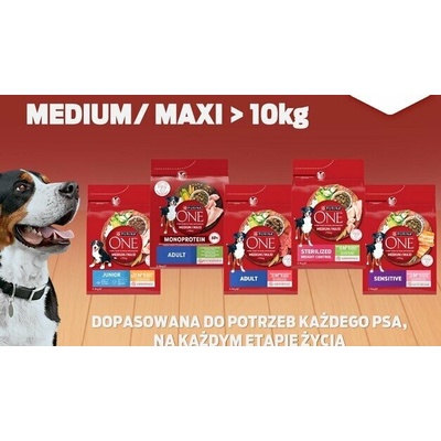 Purina One Med/max Adult Chicken & Rice 12 kg