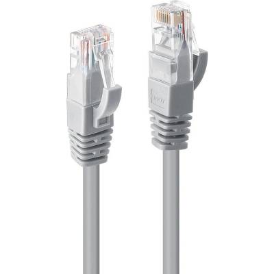 Lindy Пач кабел LINDY 48010, U/UTP, Cat. 6, 30m, сив (48010)