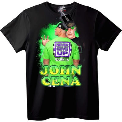 NOONEBRAND Тениска John Cena Никога не се предавай - XL, Black