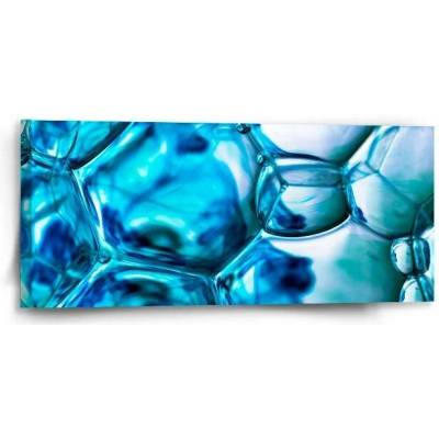 Sablio Obraz Modré bubliny - 110x50 cm