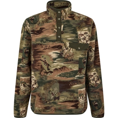 Ralph Lauren Поларена блуза Polo Ralph Lauren Camo Ski Fleece Top - Camo Ski Scenic