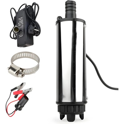 Dexxer Palivové čerpadlo so svorkami 12V + adaptér 230V