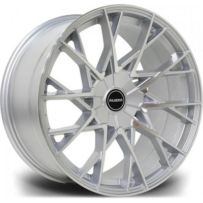 RIVIERA RV197 10x20 5x100 ET25-45 silver polished