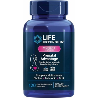 Life Extension Prenatal Advantage 120 mäkké gélové tabliety