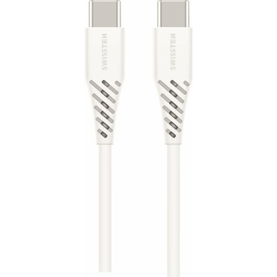 Swissten 71506520 datový TPE USB-C amp; USB-C, 1.5m, bílý
