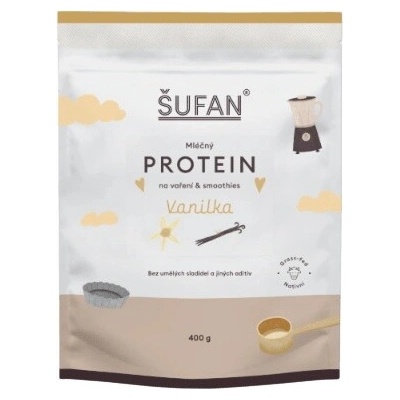 Šufan Mléčný Protein Na Vaření a Smoothies 400 g
