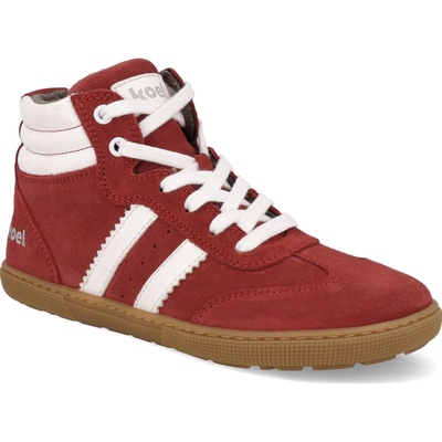 Koel Barefoot zimní kotníkové boty Drew merino red