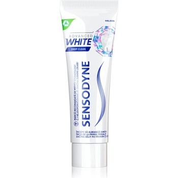 Sensodyne Advanced White Deep Clean избелваща паста за зъби 75ml