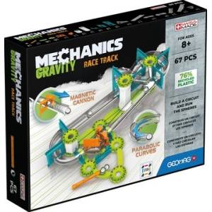 Geomag Mechanics: Комплект писти за гравитационни състезания - 67 части
