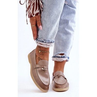 Boto Dámské mokasíny Kesi hnědá 5905677455649