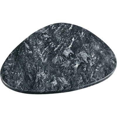 Kesper Servírovací deska mramor bufetový podnos leštěný 25x25x1,3 cm