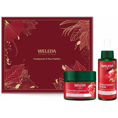 WELEDA Granátové jablko a Maca peptidy denní krém 40 ml + sérum 30 ml