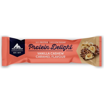 Multipower Бар "Protein Delight" - Vanilla Cashew Caramel