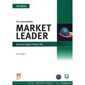 Market Leader 3rd Edition Pre-Intermediate Practice File & Practice File CD Pack | David Cotton, David Falvey, Simon Kent, John Rogers (2012)