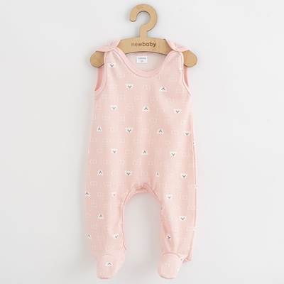 Dojčenské dupačky New Baby Classic II medvedík biely