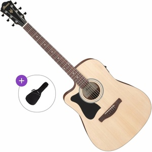 Ibanez V40LCE-OPN Basic SET Open Pore Natural Електро-акустична китара Дреднаут