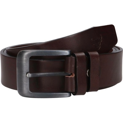 Pánský kožený opasek Belt Toro Lenny tmavě hnědá