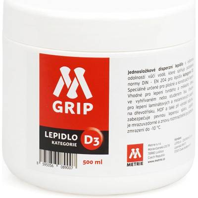 M-GRIP profesionální lepidlo na dřevo kategorie D3 500 ml – Hledejceny.cz