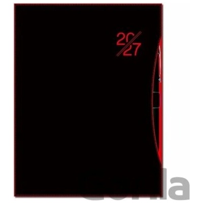Spektrum grafik SMART A5 Týždenný 2027 red