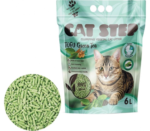 Cat Step Tofu Green Tea 2,7 kg 6 l