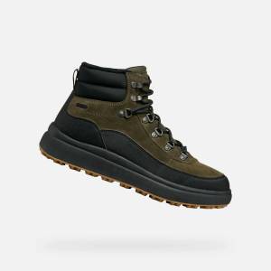 Geox Каки мъжка котешка обувка Geox Granito + Grip B A Geox | Zelen | МЪЖЕ | 40