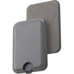 Dviced Leather Magsafe Foldable Cardholder and Stand Grey (DV550006)