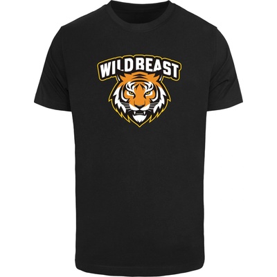 Mister Tee Тениска Wild Beast Tiger Tee black XXLUB-MT3788-00007 - Тъмносив, размер S