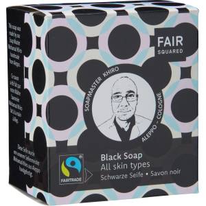 Fair Squared Black Soap 160g
