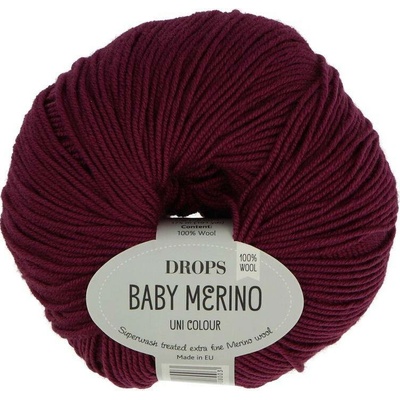 Drops Baby Merino UNI 34 cviklová
