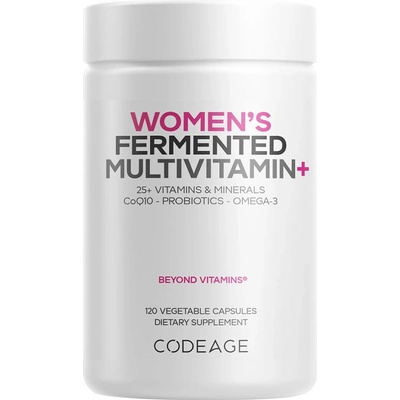 Codeage Women's Fermented Multivitamin+ 120 Veg Kapslí