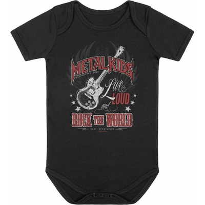 METAL-KIDS детско боди Live Loud - черен - многоцветен - Metal-Kids - 806.30. 8.999