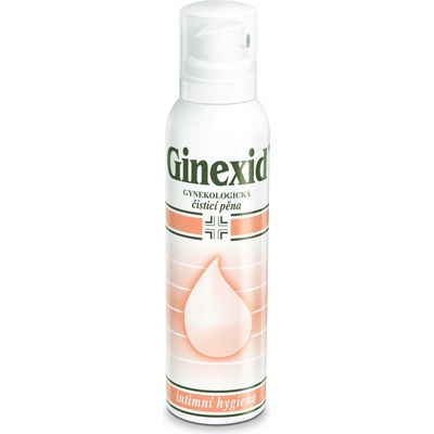 Ginexid gynekologická čisticí pěna 150 ml – Zbozi.Blesk.cz