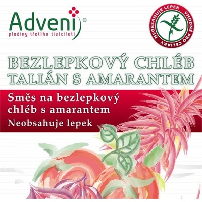 Adveni Bezlepkový chléb Talián s Amarantem 0,5 kg – Zboží Mobilmania