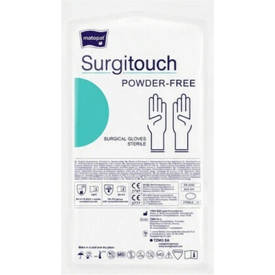 Surgitouch Chirurgické rukavice nepudrované sterilné latexové 1 pár