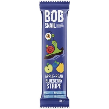 BOB snail Ovocný plátek jablko/hruška/borůvka 14 g