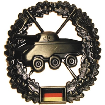 Bundeswehr Odznak BW na baret Panzeraufklärungstruppe kovový