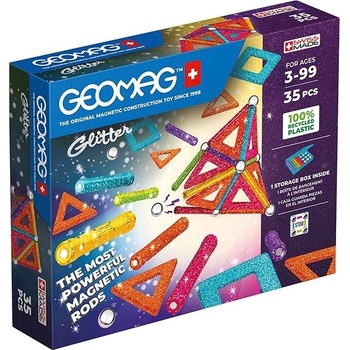 Geomag Glitter panels Recycled 35