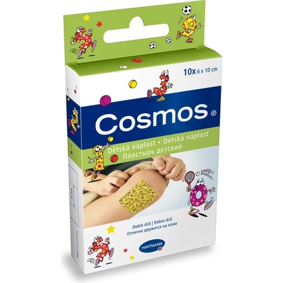 Cosmos dětská náplast 6 cm x 10 cm 10 ks