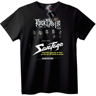 NOONEBRAND Тениска Savatage РокЗамък 2026 - M, White