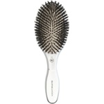 Olivia Garden Expert Care Oval Boar Bristles Silver